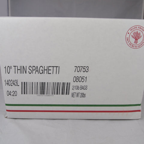 Pasta Spaghetti Cut 10