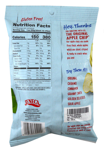 Seneca® CHIP FRUIT APPLE GRANY SMITH SINGLE SERVE