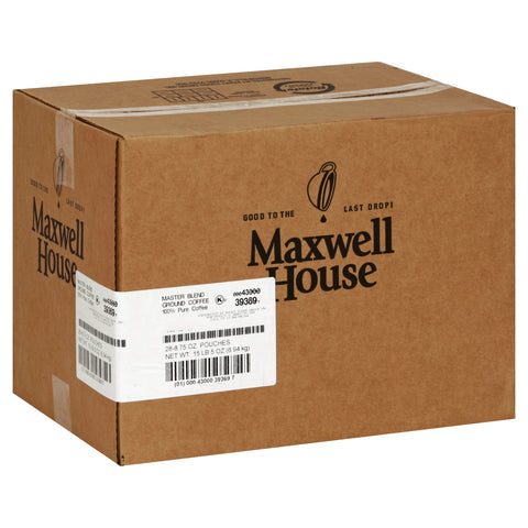 Maxwell House COFFEE MASTER BLEND CAFFEINATED URN PACK