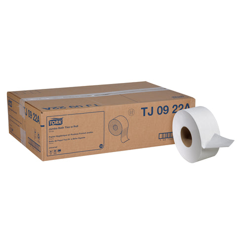 NetChoice® TISSUE TOILET JUMBO ROLL WHITE 2 PLY 8.5