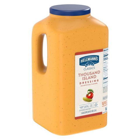 Hellmann's Classics Thousand Island Salad Dressing Jug, 1 gallon -- 4 per case