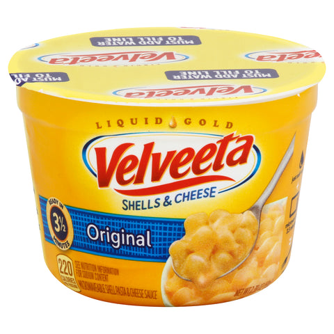 Entree Shells And Cheese Original Cup