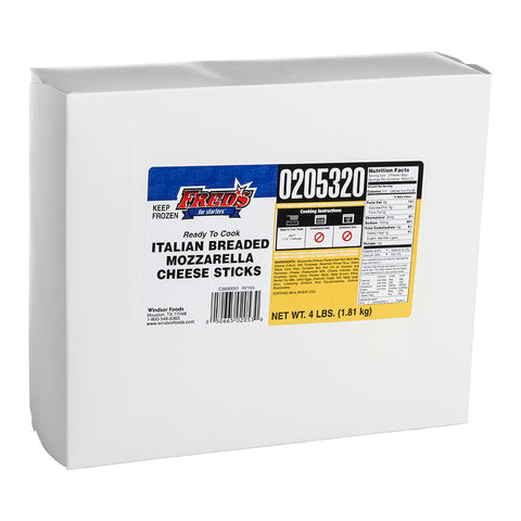 Fred's For Starters® APPETIZER CHEESE MOZZARELLA BREADED ITALIAN 1 OZ