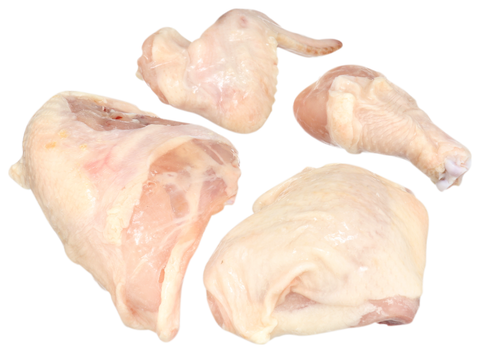 Tyson® CHICKEN 8-PIECE CUT ICE GLAZED UNCOOKED 10015820928