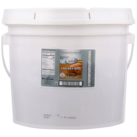 Classic Gourmet Select No Msg Chicken Base.