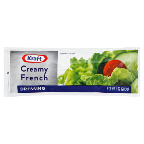 Kraft DRESSING FRENCH CREAMY SINGLE SERVE POUCH