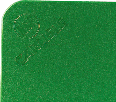 Spectrum® CUTTING BOARD PLASTIC GREEN 15X20X.5