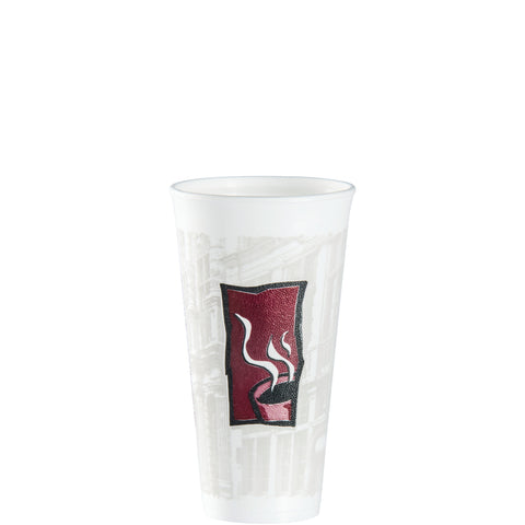 Dart Uptown™ CUP FOAM GREEN BLACK & GREY 20 OZ