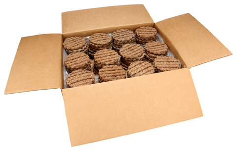 Tenderbroil® BEEF PATTIE FLAME GRILLED SEASONED BEEF 80/20 FC 3 OZ 10000022773
