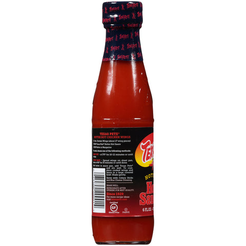 Texas Pete Hotter Hot Sauce, 6 Ounce -- 12 per case