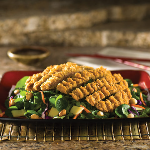 Quik-To-Fix BEEF BREADED SUPER CRISPY™CHOPPED COUNTRY FRIED STEAK 3.2 OZ 10000094050