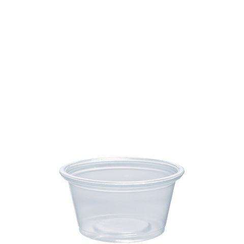 Conex Complements® CUP PLASTIC PORTION SOUFFLE TRANSLUCENT .75 OZ