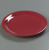 Carlisle PLATE DINNER NARROW RIM DURUS® MELAMINE ROMA RED 9