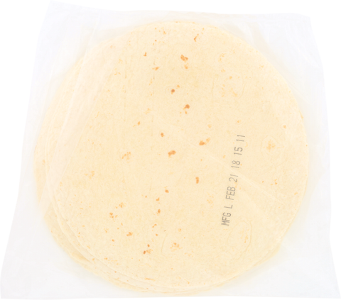 Mexican Original Heat Pressed White Flour Tortilla, 40 Ounce -- 12 per case.