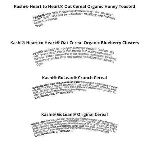 Kashi® CEREAL ASSORTMENT ALL NATURAL CEREAL-IN-A CUP