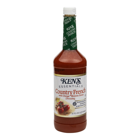 Ken's Foods DRESSING FRENCH COUNTRY W/ VERMONT HONEY POUR BOTTLE