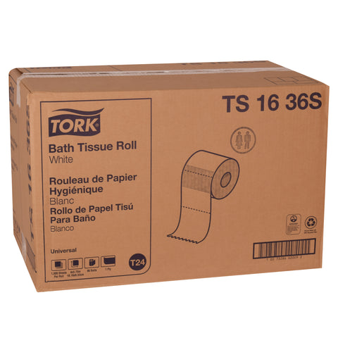 Tissue Bath Roll White 1 Ply 3.75x4