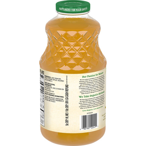 Santa Cruz JUICE APPLE 100% ORGANIC GLASS BOTTLE