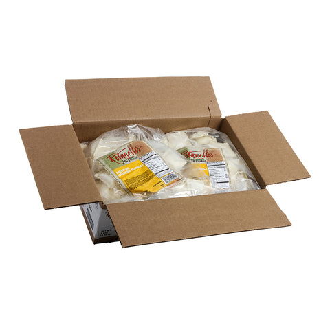 Windsor Rotanelli Cooked Cheese Square Ravioli, .58 Ounce -- 220 per case.