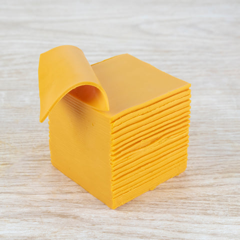 Schreiber CHEESE CHEDDAR SMOKED YELLOW SLICED 160 CT