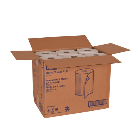 Tork Universal TOWEL ROLL HARDWOUND WHITE 1-PLY 7.9