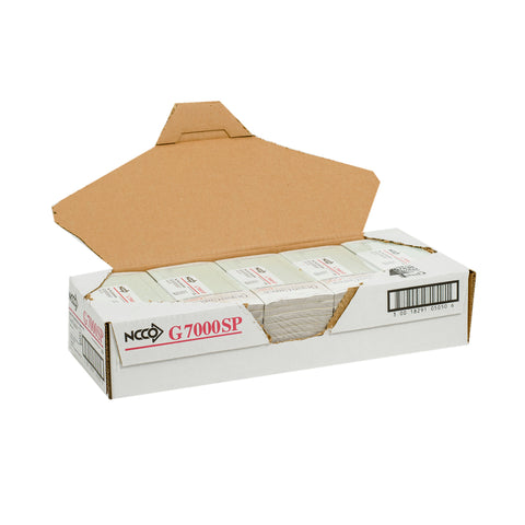 National Checking Rectangular Medium Paper Green 17 Lines Two-Part Guest Check, 6.75 x 3.5 inch -- 2500 per case