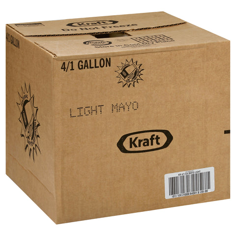Kraft Mayonnaise Light, 1 Gallon -- 4 Case
