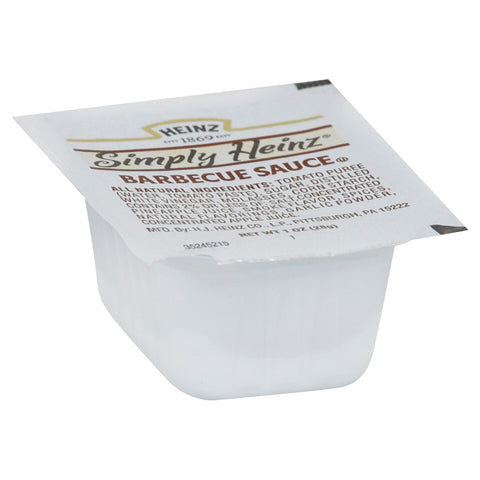 Simple Heinz Barbeque Sauce, 1 Ounce -- 100 per case.