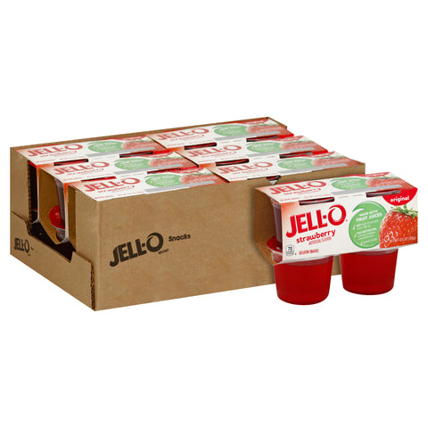 Gelatin Strawberry Ready To Eat