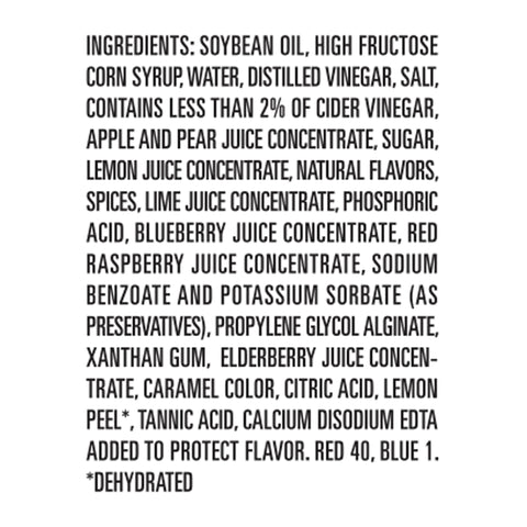 Dressing Vinaigrette Raspberry