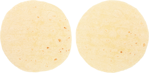 Mexican Original Receta de Oro White Pressed Flour Tortilla, 10 inch -- 12 per case.