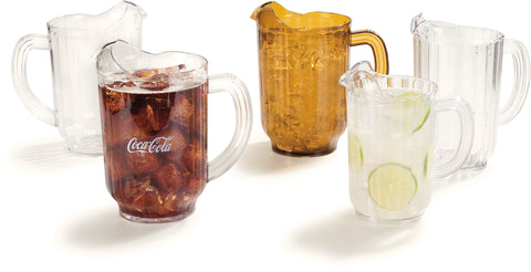 Carlisle PITCHER PLASTIC VERSAPOUR® WINDOW CLEAR 60 OZ