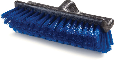 Flo-Pac® BRUSH DUAL SURFACE® FLOOR SCRUB W/POLYPROPYLENE BRISTLES CARLISLE BLUE 10