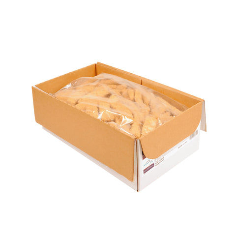 Advance Food Breaded Beef Finger, 0.97 Ounce -- 160 per case.