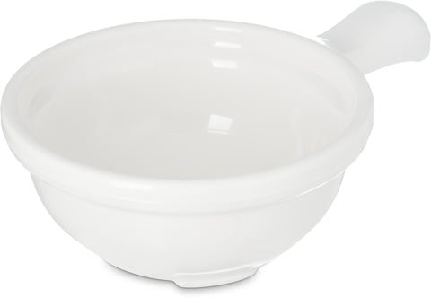 Carlisle BOWL SOUP HANDLED WHITE 12 OZ