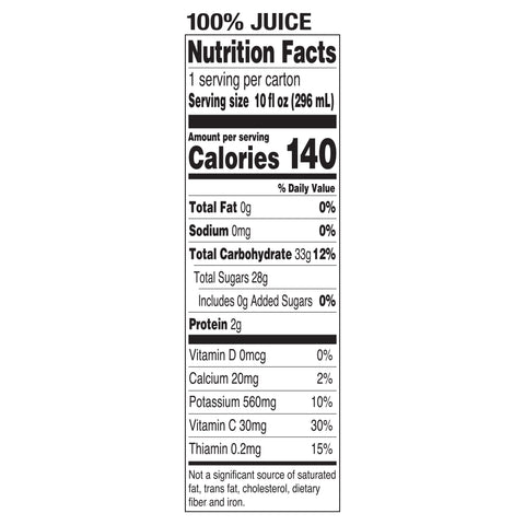 Tropicana Pure Premium JUICE ORANGE 100% PURE PREMIUM SINGLE SERVE CARTON