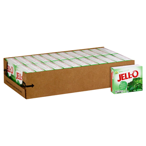 Kraft Jello O Gelatin Lime Dessert, 6 Ounce -- 24 per case.
