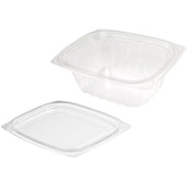 Dart ClearPac® CONTAINER PLASTIC CLEAR W/ FLAT LID 12 OZ