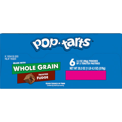 Pastry Pop-tart™ Made With Whole Grain Frosted Fudge-2 Count
