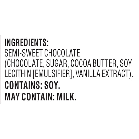 Baker's Premium Semi Sweet Chocolate Baking Bar, 4 Ounce -- 12 per case