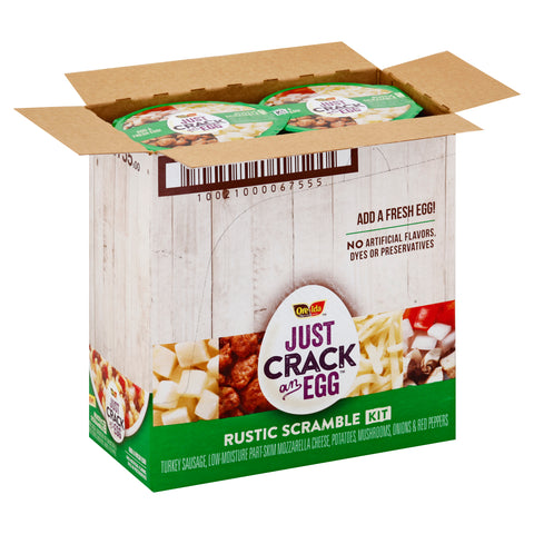 Just Crack An Egg EGG SCRAMBLE KIT RUSTIC