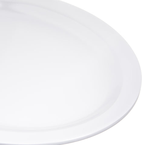Carlisle PLATTER TRAY OVAL KINGLINE™ MELAMINE WHITE 12X9