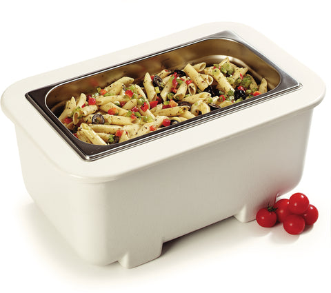 Coldmaster® PAN FOOD STORAGE COLD WHITE 1/3 SIZE 6