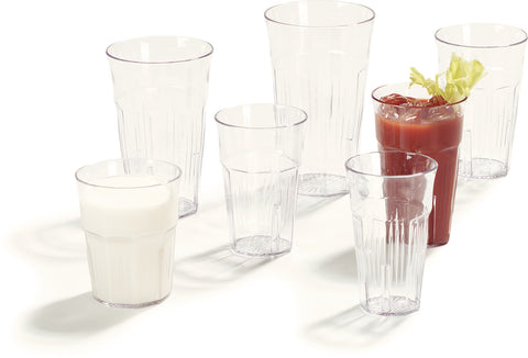 Carlisle TUMBLER PLASTIC SAN LORRAINE CLEAR 12 OZ