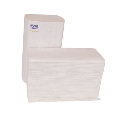 Tork Premium TOWEL HAND MULTIFOLD WHITE 3-PANEL 2-PLY