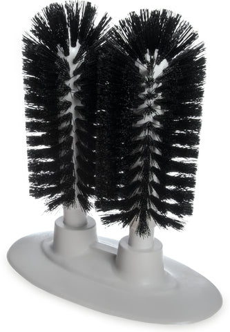Carlisle BRUSH GLASS DOUBLE NYLON HEAD 8
