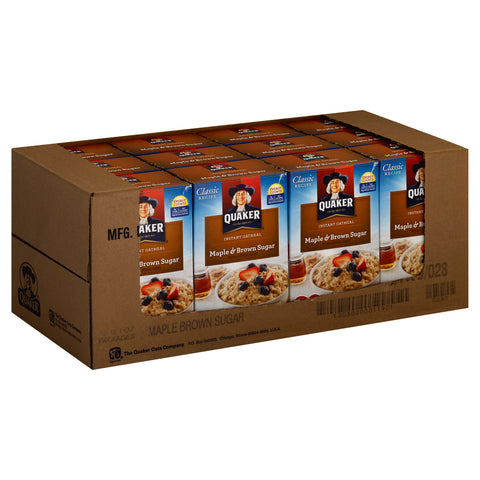 Quaker® QUAKER INSTANT OAT MAPLE BR SUGAR