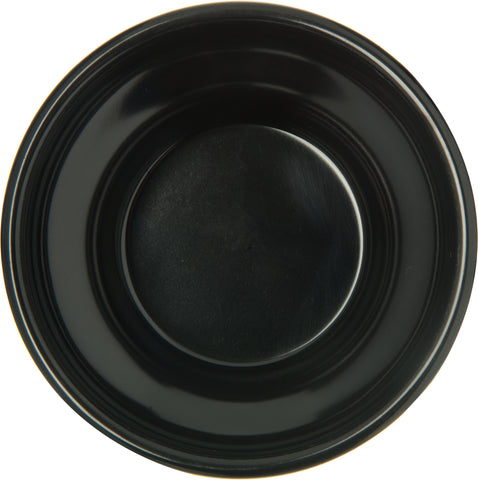 Carlisle DISH RAMEKIN SALSA MELAMINE BLACK 5 OZ