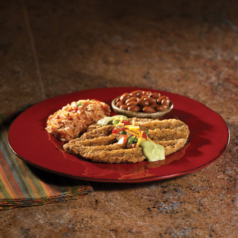 Advance Food Texas Style Chopped Country Fried Beef Steak, 5.33 Ounce -- 30 per case.