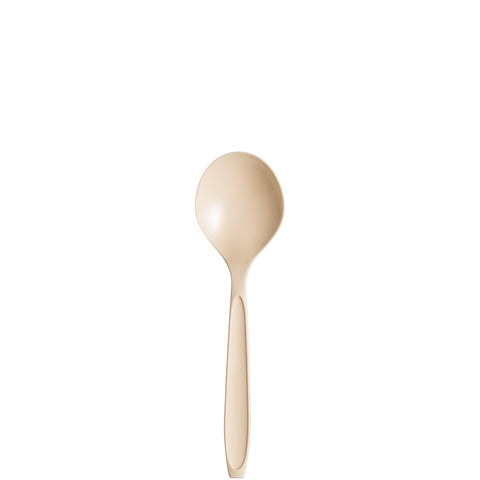 Solo® Reliance™ SPOON SOUP PLASTIC MEDIUM HEAVY WEIGHT CHAMPAGNE